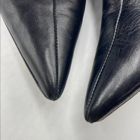 Circa Joan David Designers Ladies Black Leather Booties 8
